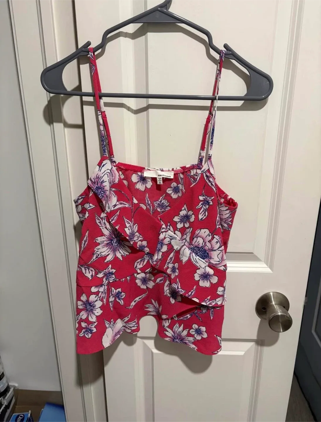 New Floral Tank Top - Size Medium