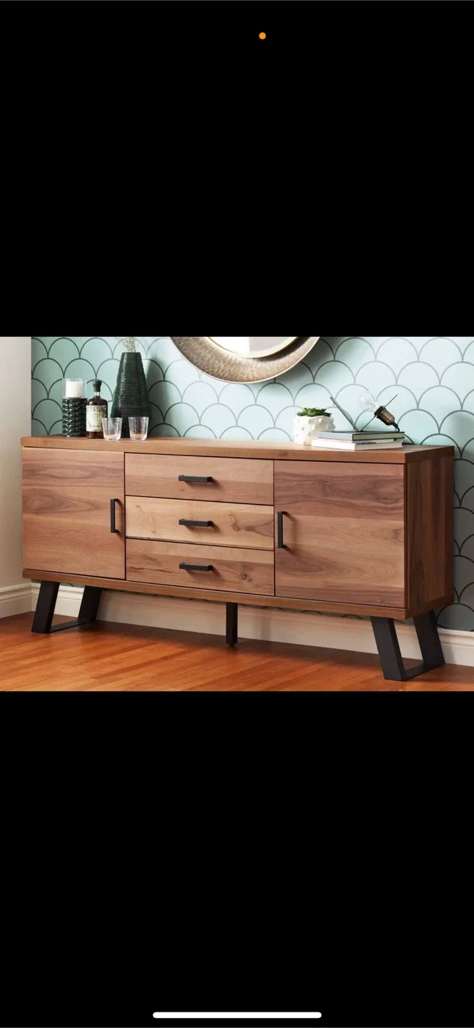 Structube Wood Credenza with Drawers image indicator(6)