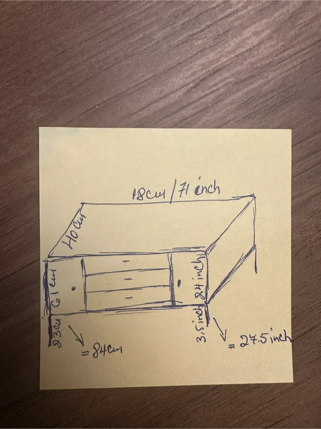 Structube Wood Credenza with Drawers image indicator(7)