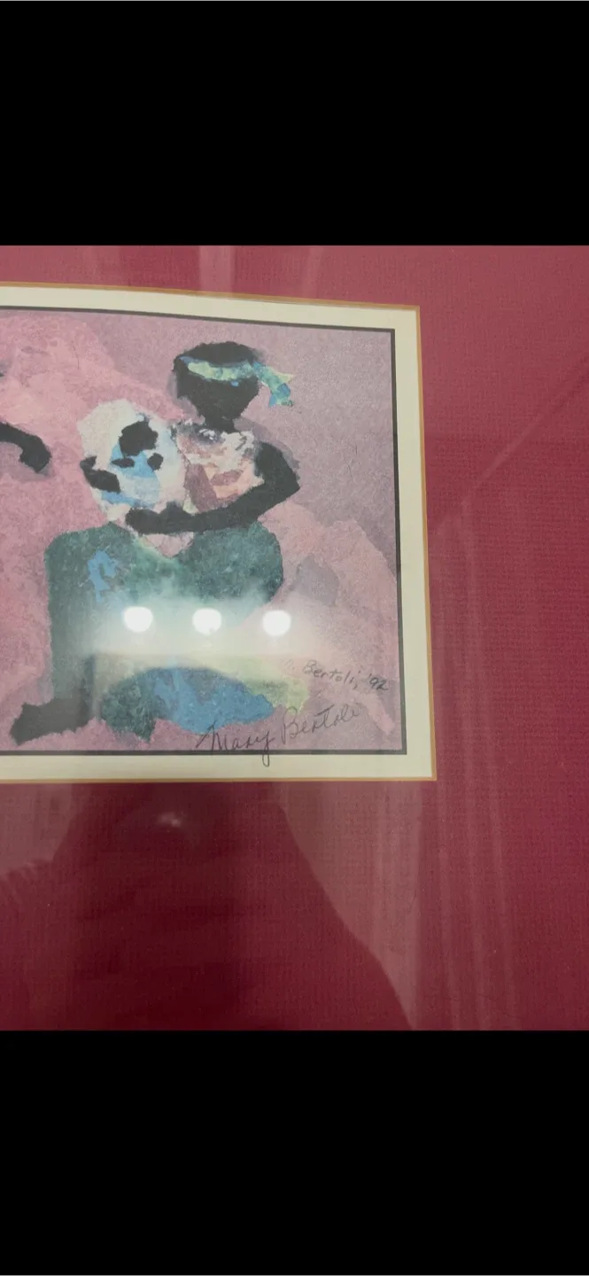 Signed printed paintings image indicator(3)