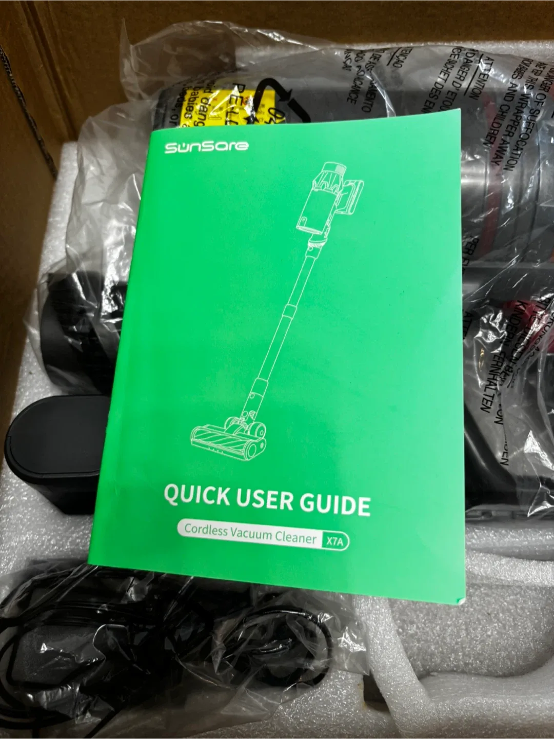 SunSare X7A Cordless Vacuum Cleaner image indicator(5)