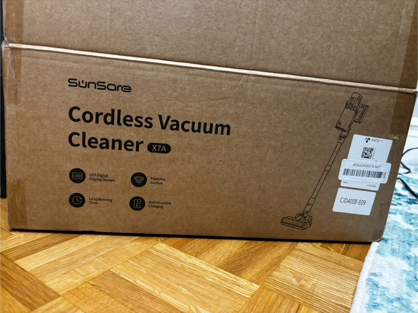 SunSare X7A Cordless Vacuum Cleaner image indicator(6)