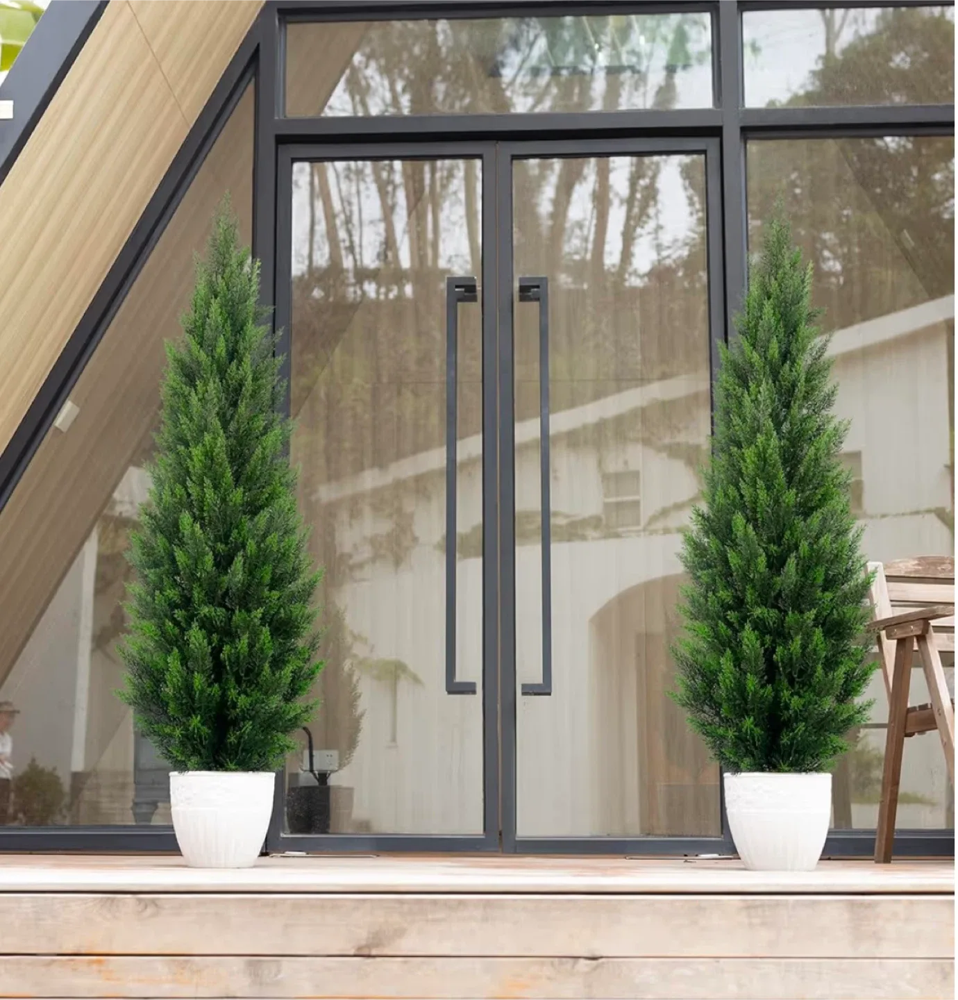 5FT Artificial Cedar Tree 2 set