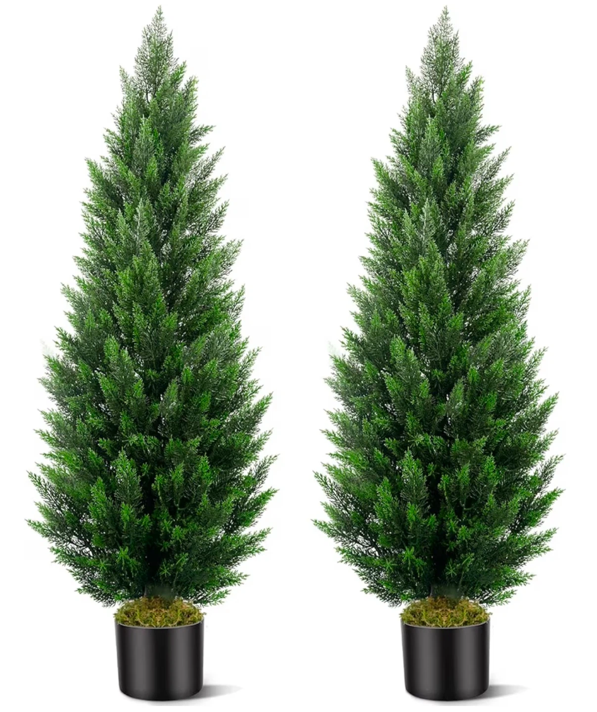 5FT Artificial Cedar Tree 2 set - photo 5