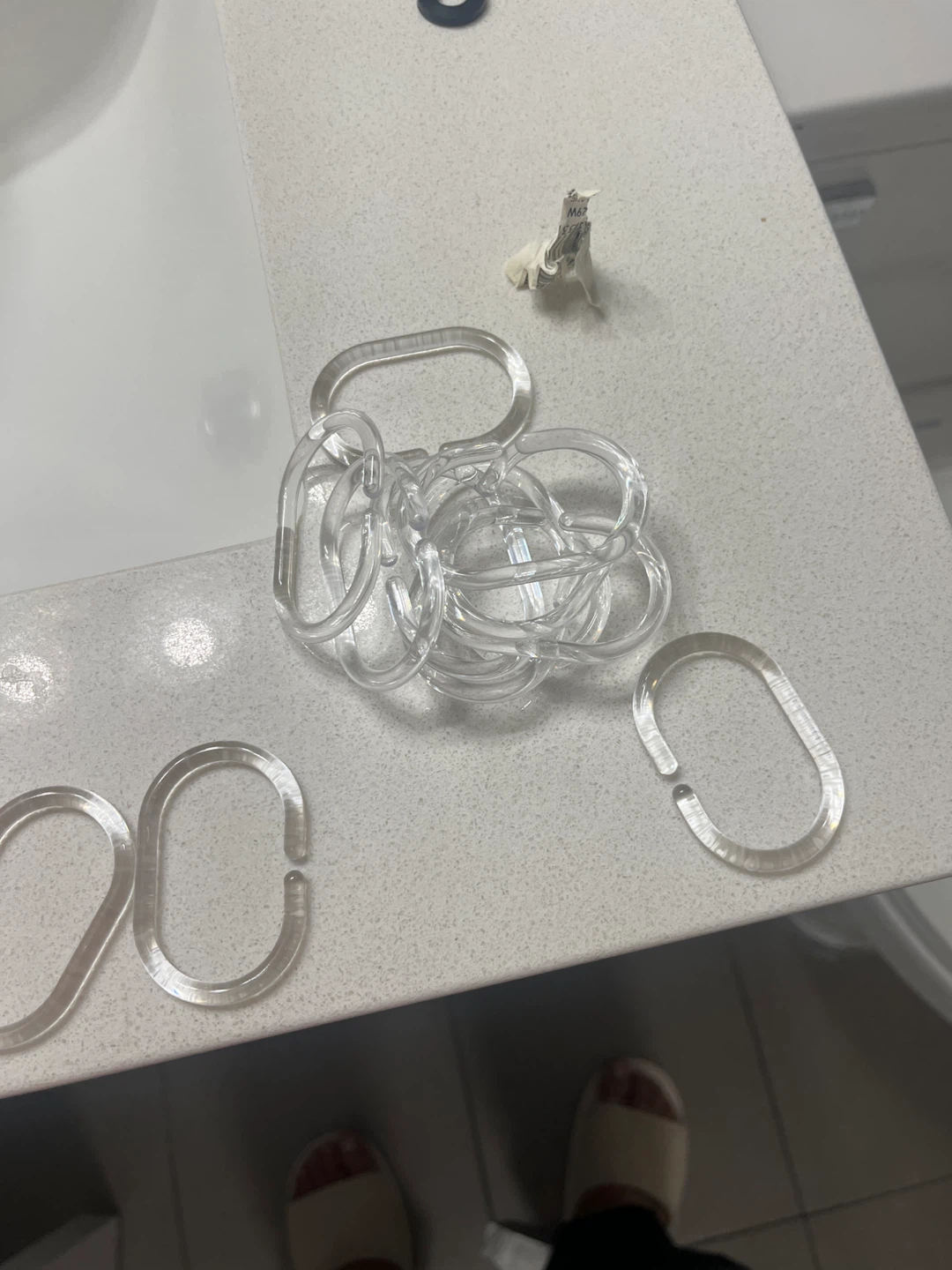 Clear Plastic Shower Curtain Rings