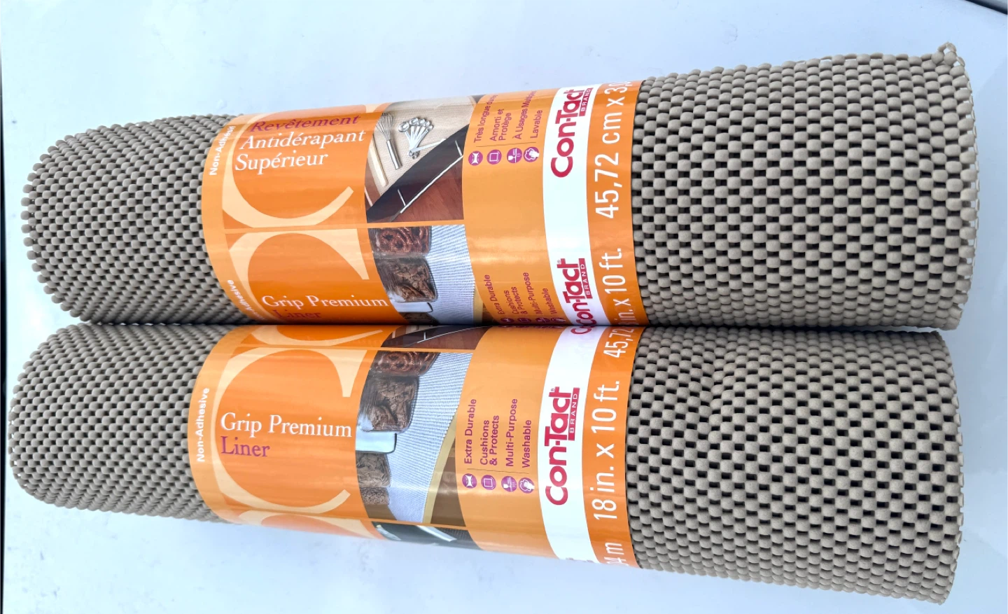 Set of 2- Con-Tact Brand Grip Premium Liner - 18 in x 10 ft - photo 2