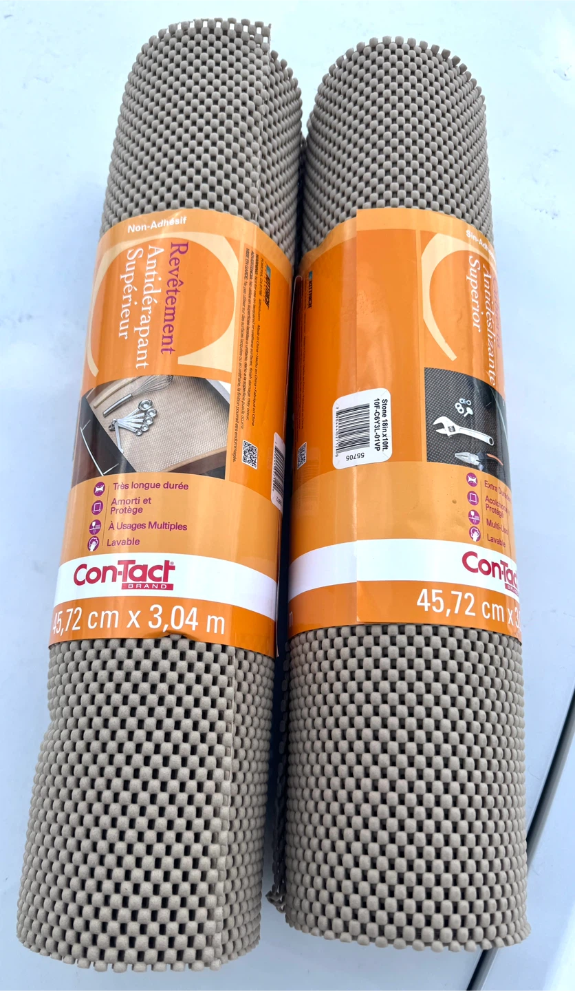 Set of 2- Con-Tact Brand Grip Premium Liner - 18 in x 10 ft