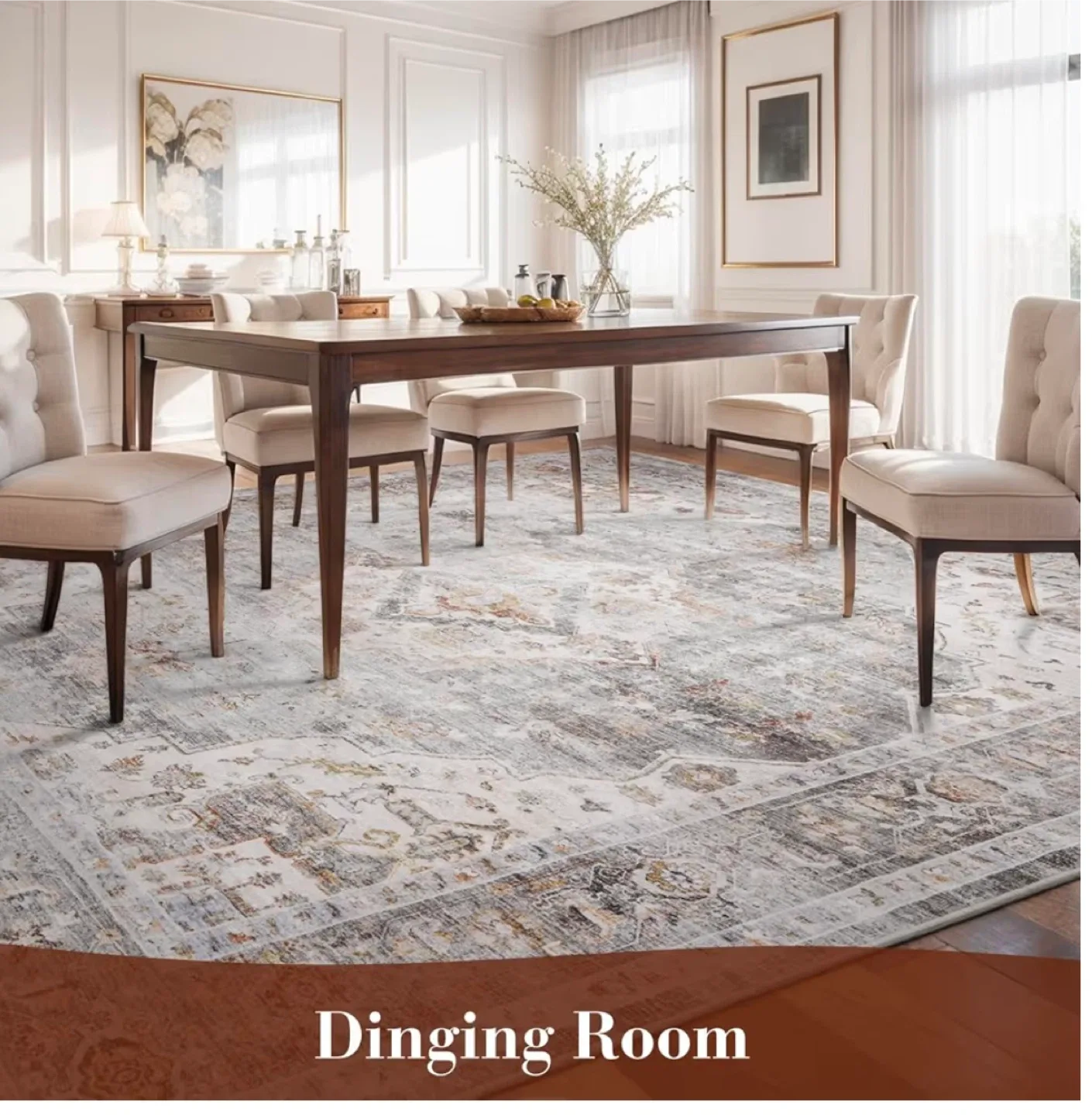 Area Rug 9x12 - Grey image indicator(2)