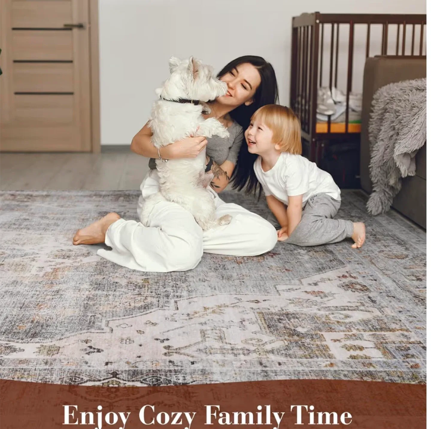 Area Rug 9x12 - Grey image indicator(8)