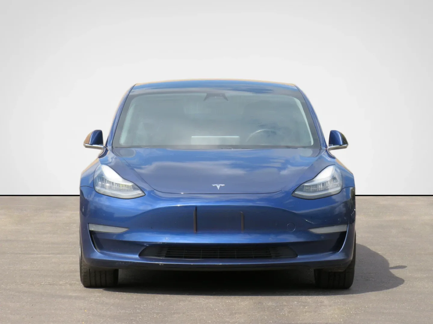 2020 Blue Tesla Model 3