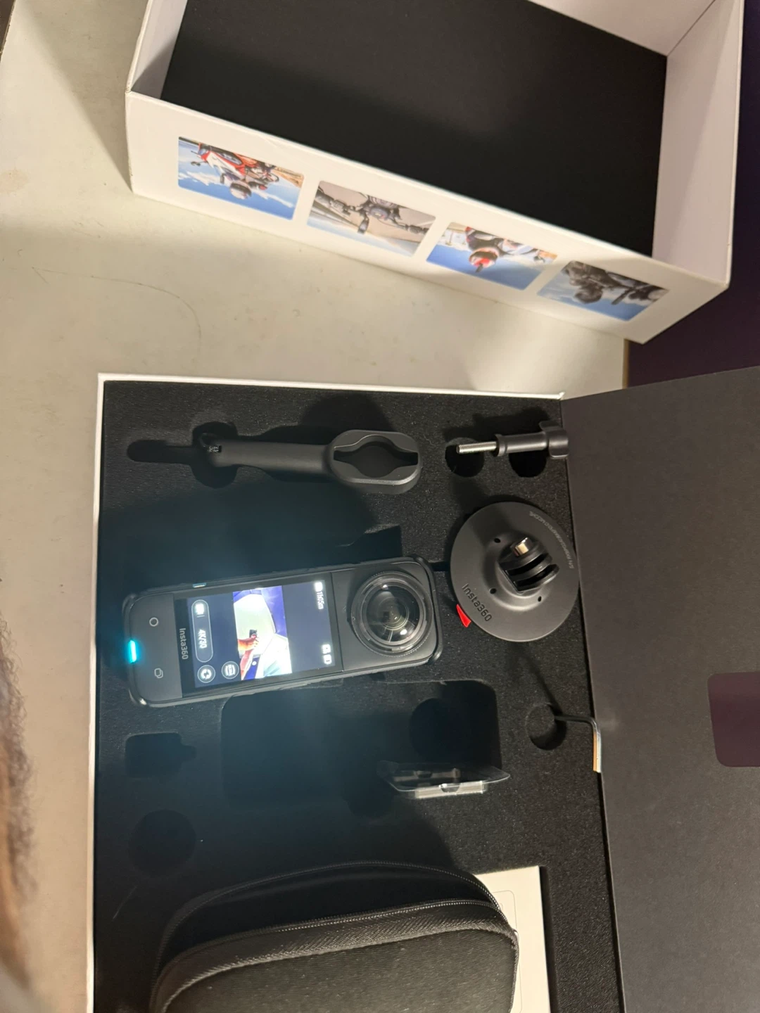 Insta360 X4 8K 360 Action Cam - Motorcycle Bundle - photo 4