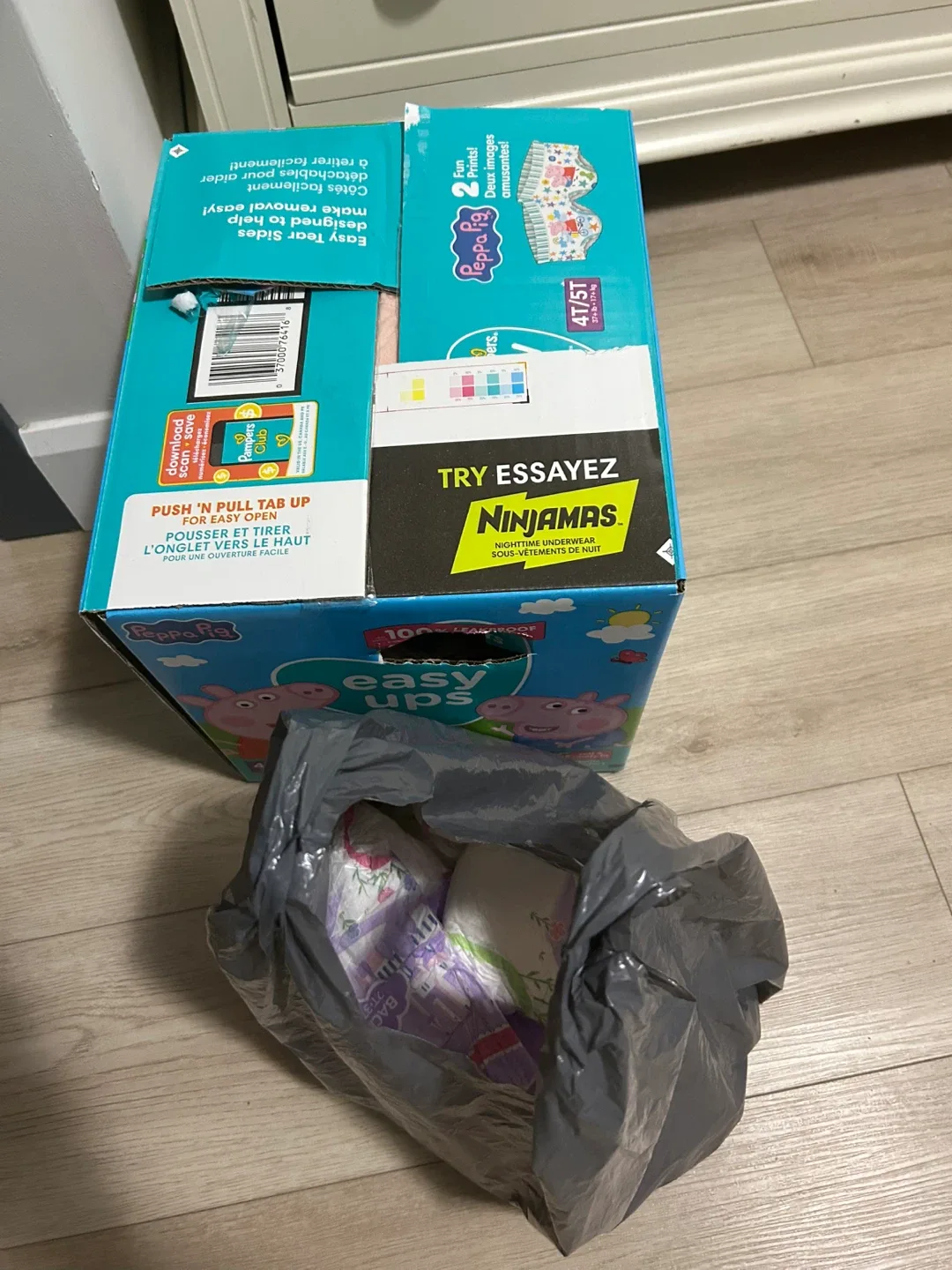 Box of baby girl clothes 12 months -2T