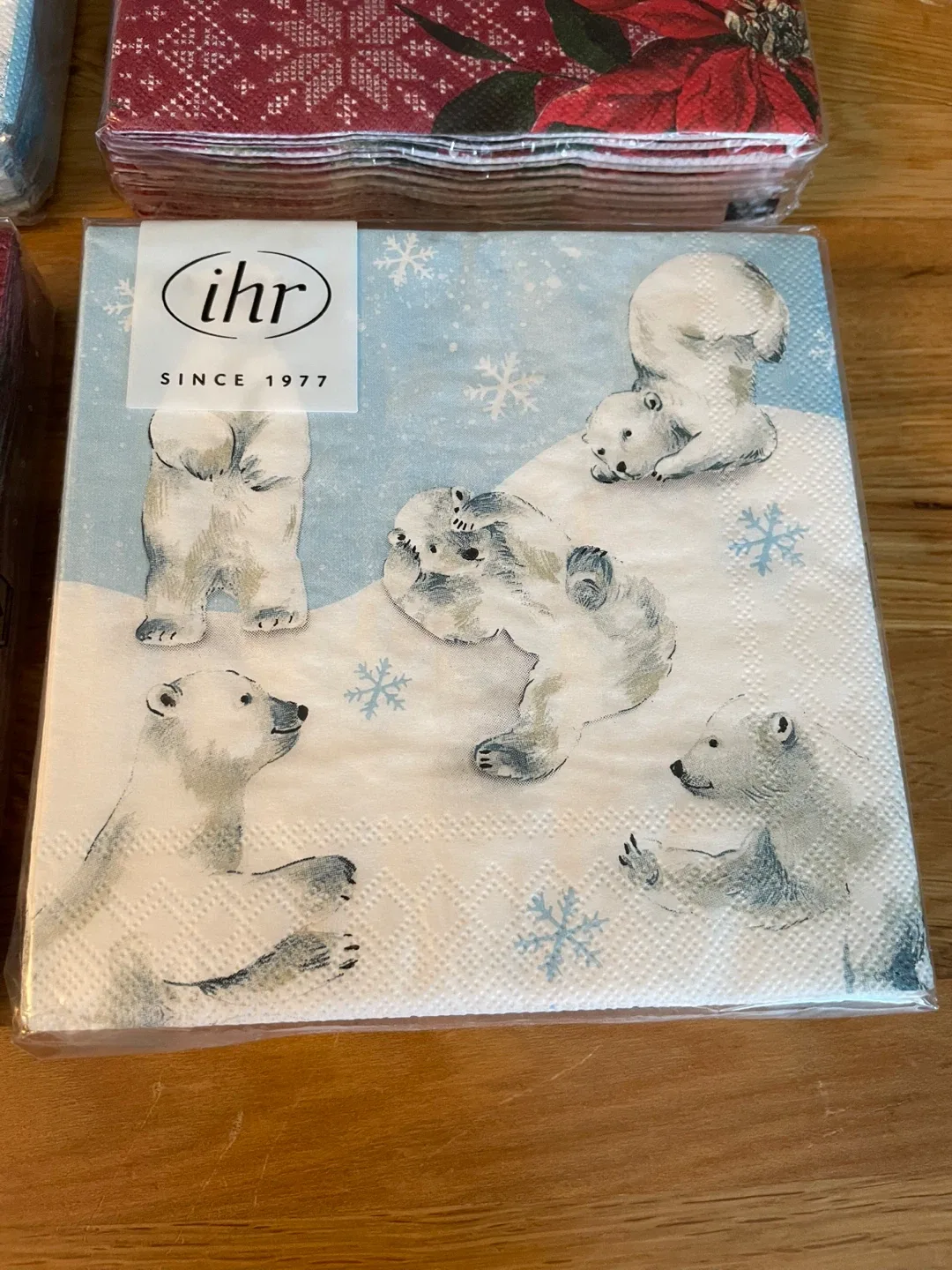 Holiday Napkin Bundle of 4 Packages NEW image indicator(3)