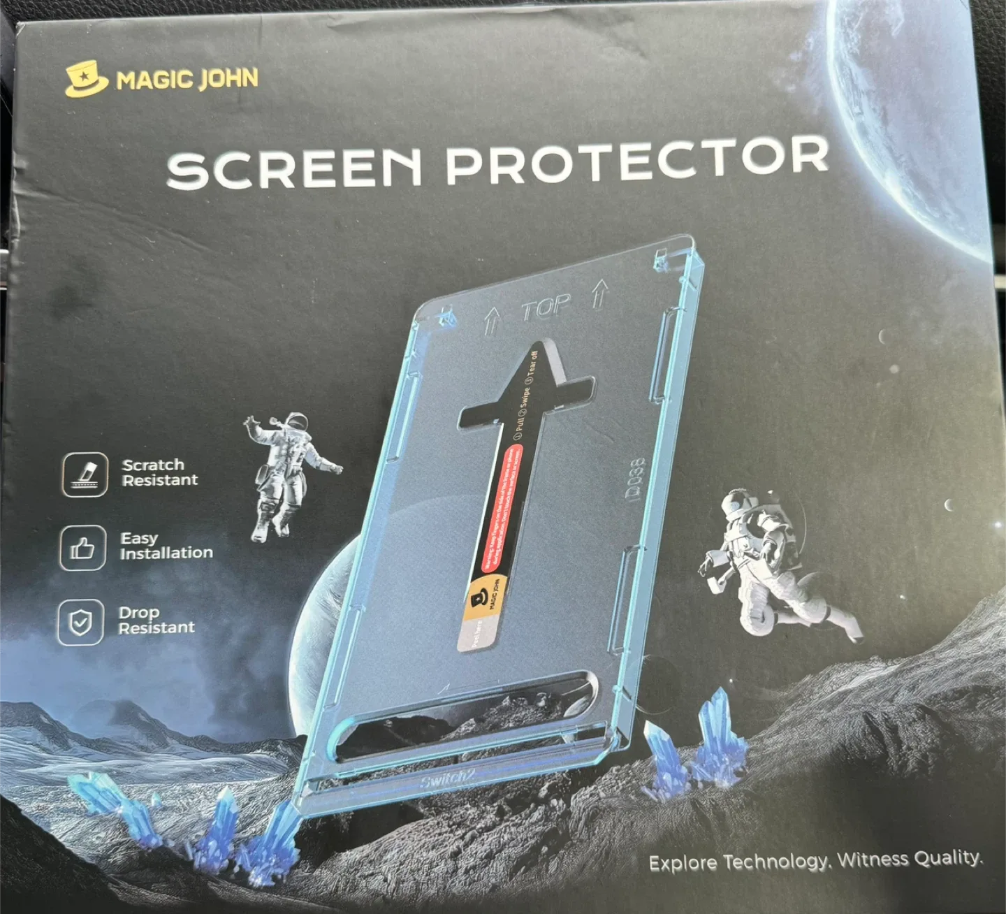 MAGIC JOHN Nintendo Switch Screen Protector - New