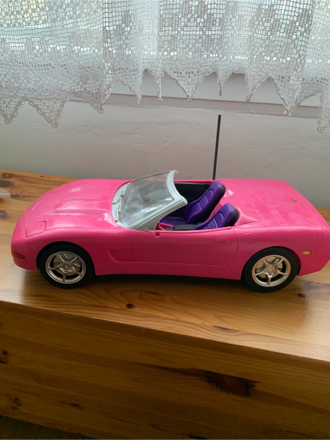 Barbie Pink Corvette Car