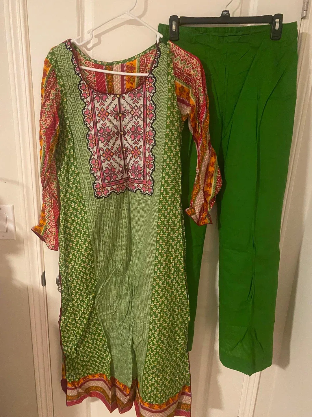 Green Salwar Kameez Suit XXL