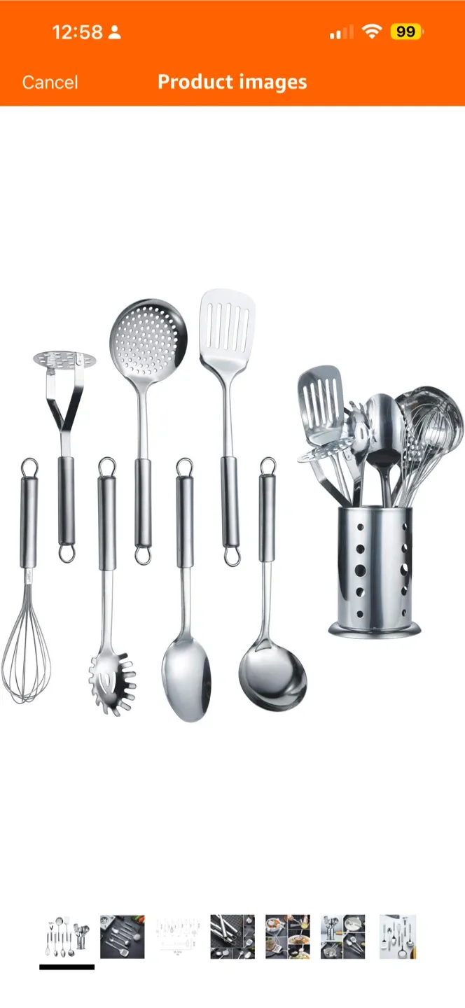 (Moving Sale) Kitchen Utensil Set image indicator(4)