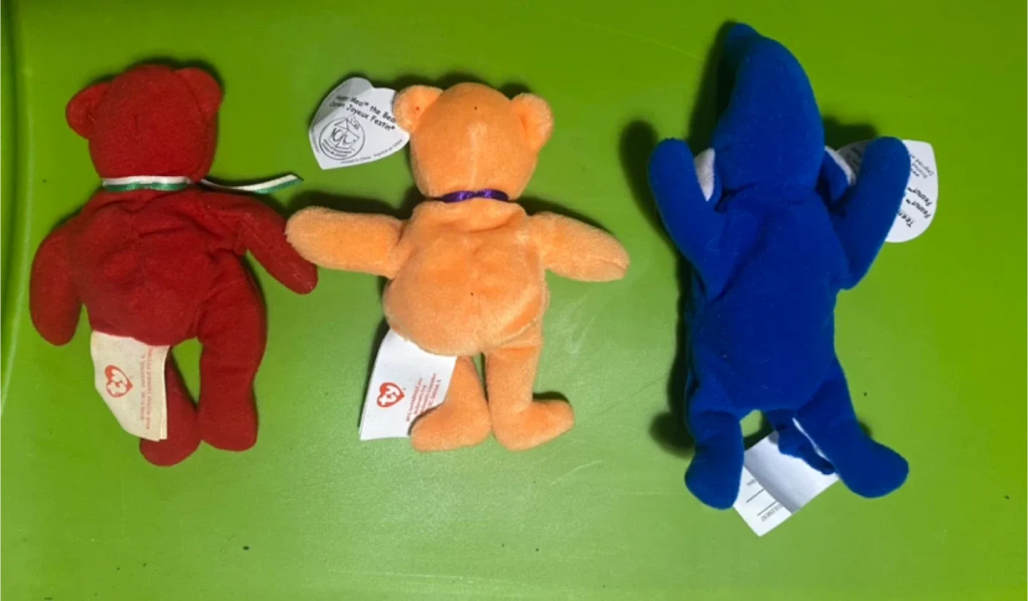Ty Teenie Beanie Babies - 3 Plush Toys image indicator(2)