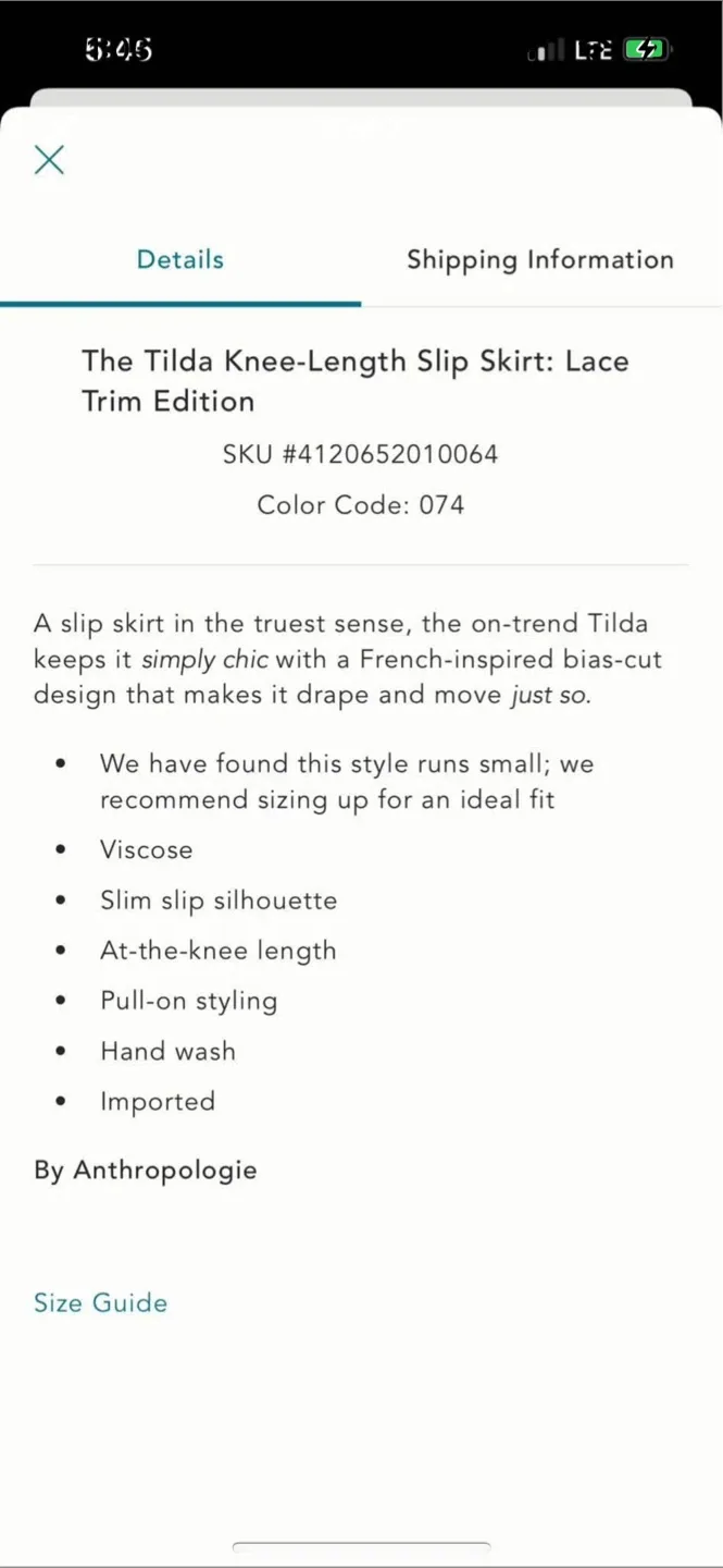 BNWT Anthropologie Tilda Skirt XS image indicator(5)