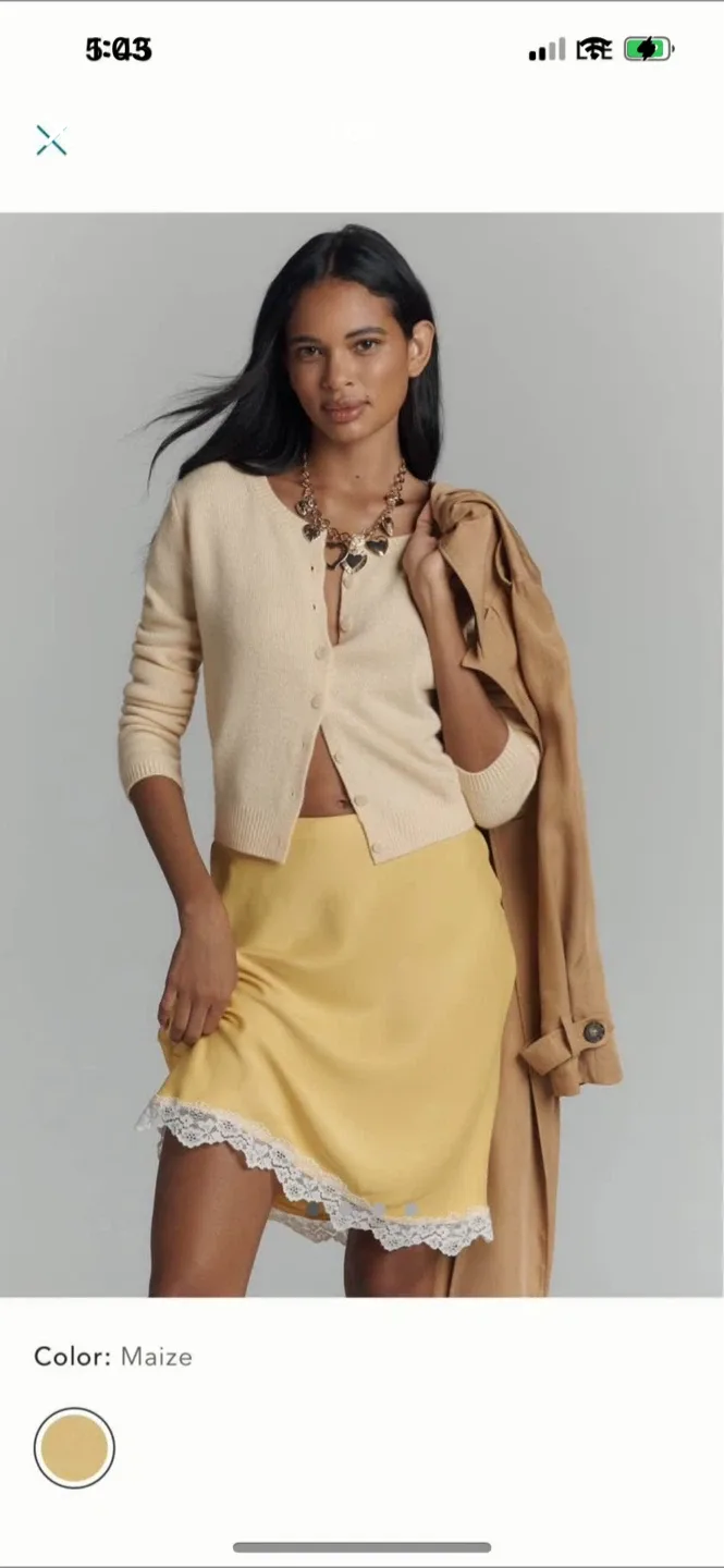 BNWT Anthropologie Tilda Skirt XS