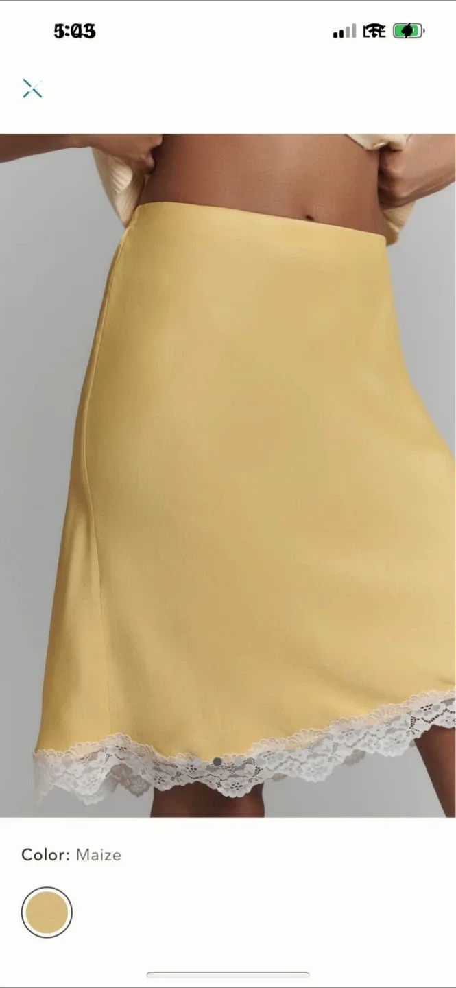 BNWT Anthropologie Tilda Skirt XS image indicator(2)