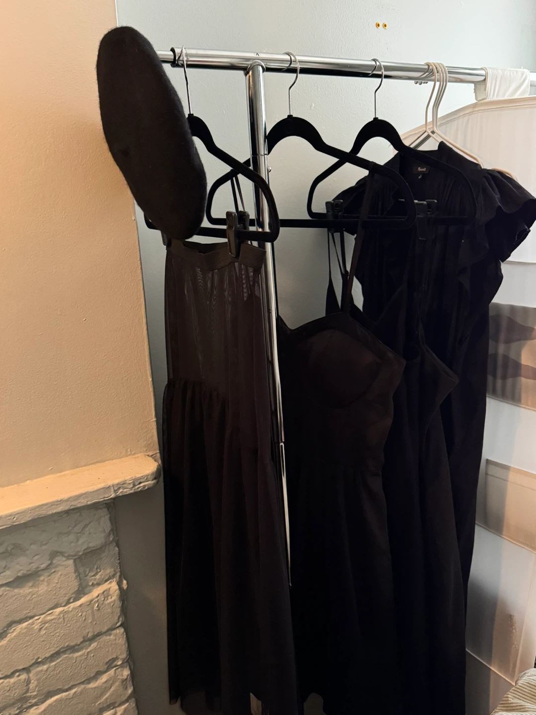 Rolling Garment/Clothing Rack - Heavy Duty - Like New