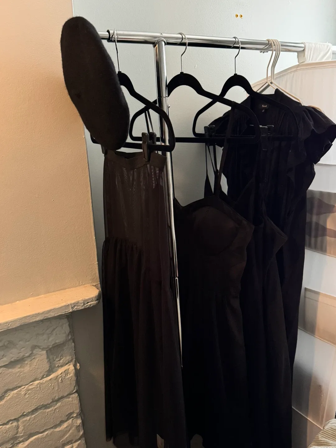 Rolling Garment/Clothing Rack - Heavy Duty - Like New