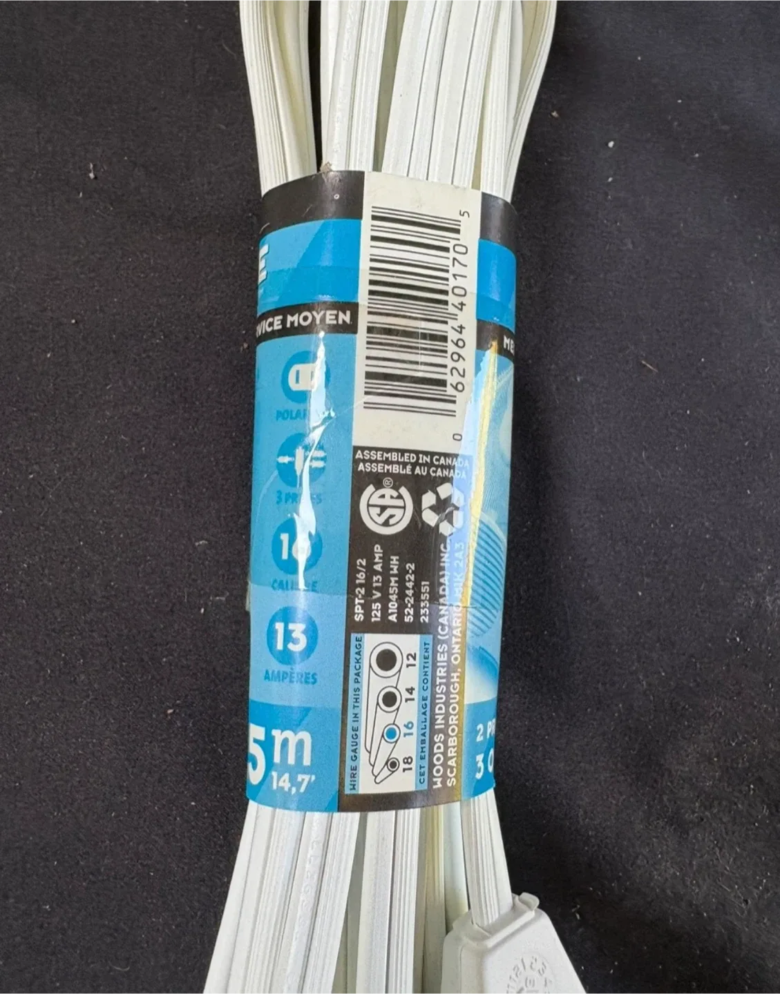 Noma Home Power Cord - 4.5m image indicator(5)