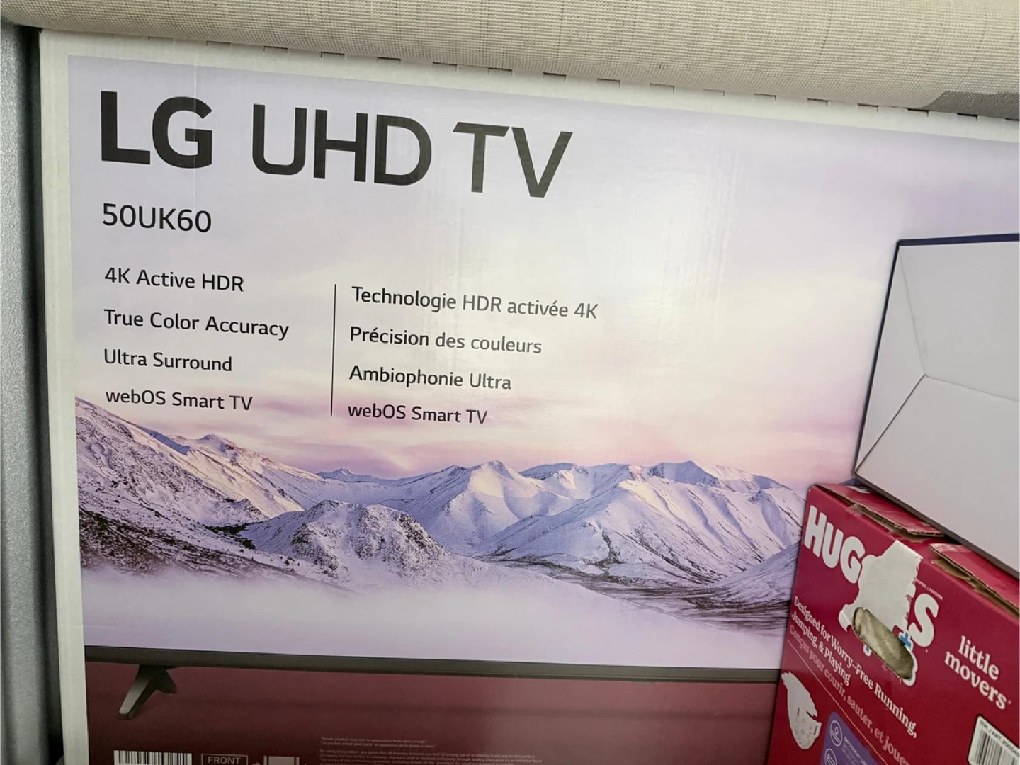 LG 50UK60 50” UHD 4K Smart TV