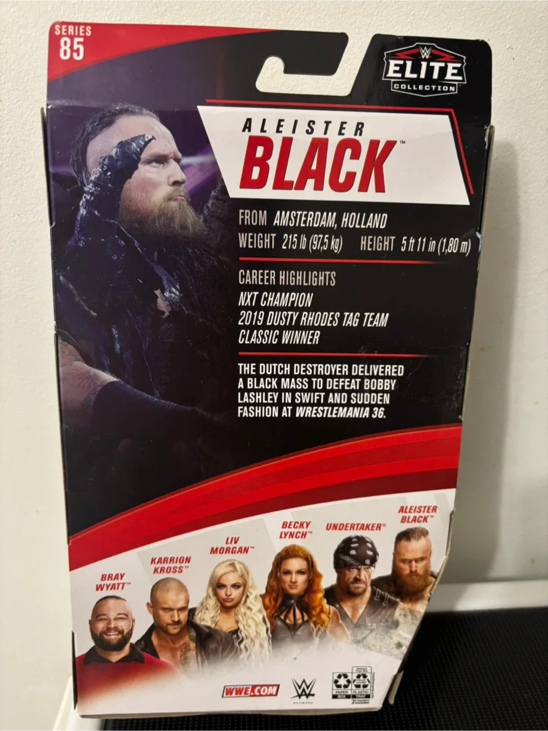 WWE ALEISTER BLACK Elite Series 85 Action Figure image indicator(2)