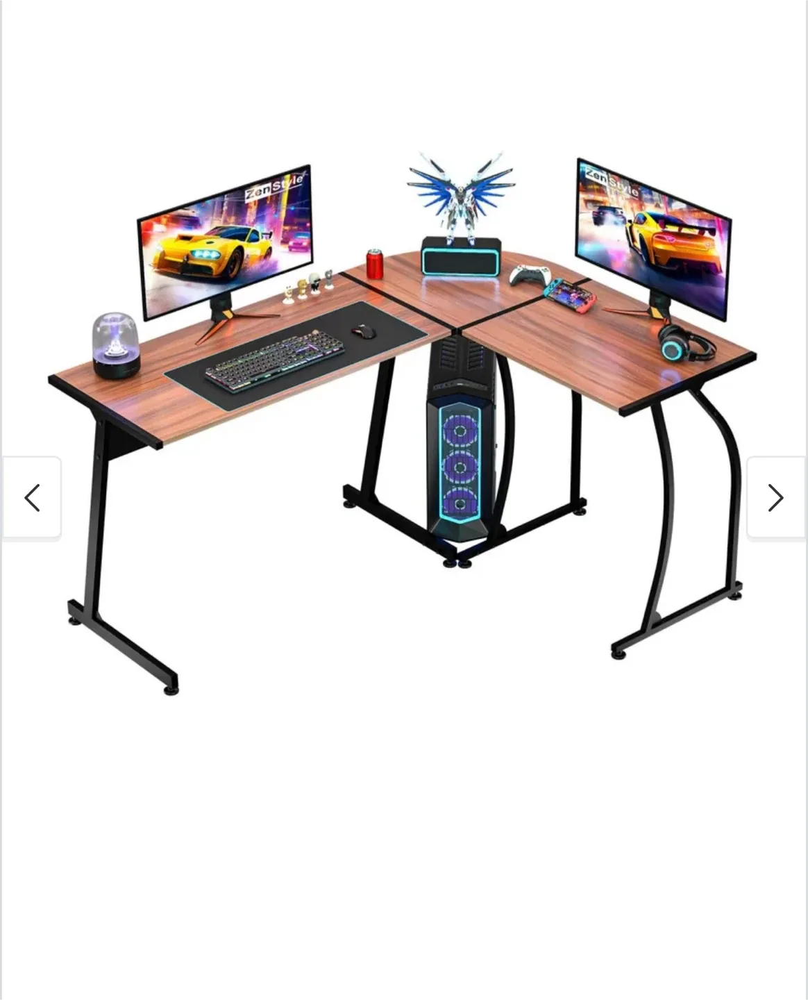 L-Shaped Corner Desk - 58" x 44.2"