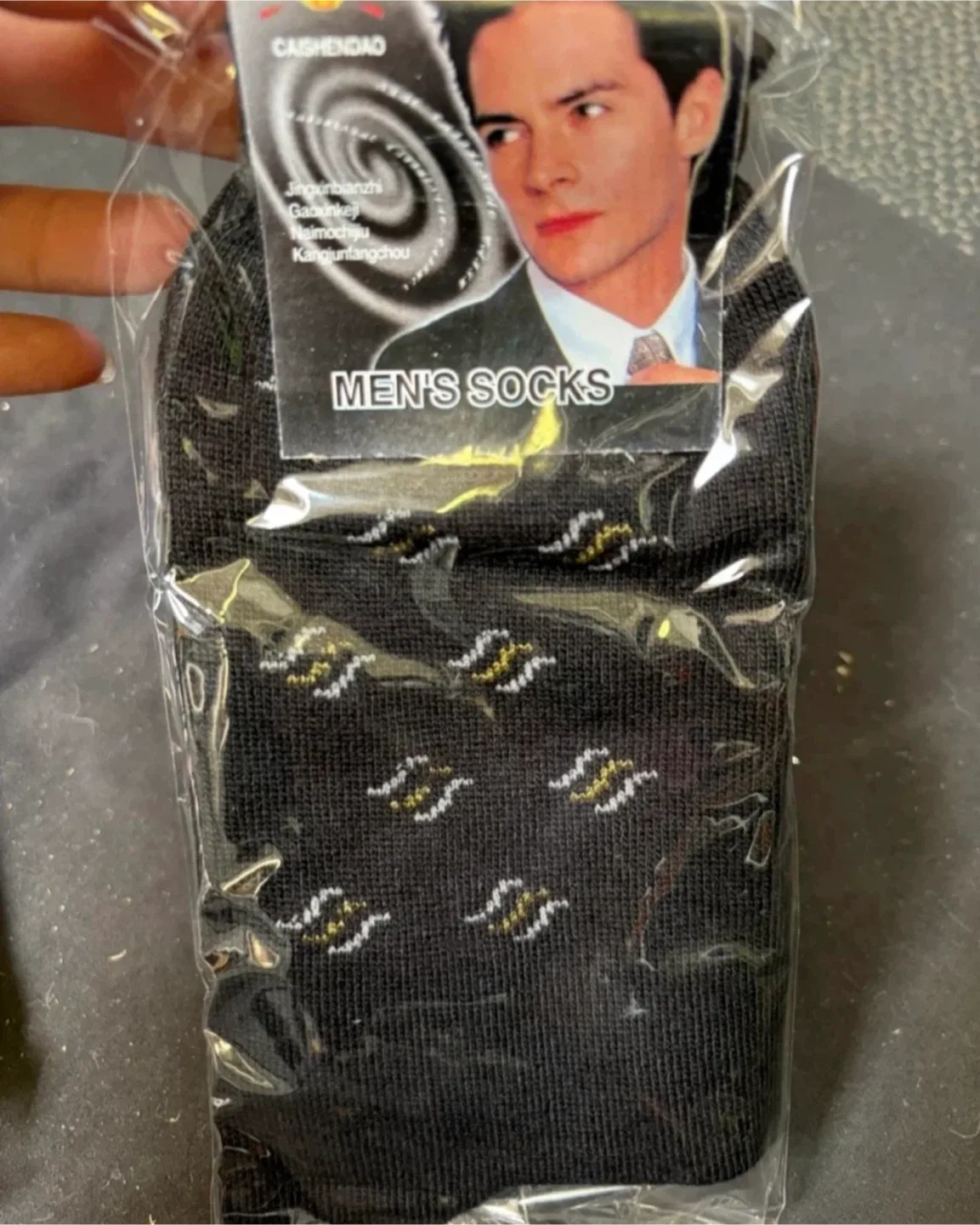 CAISHENDAO Men's Socks, Size 26-30cm