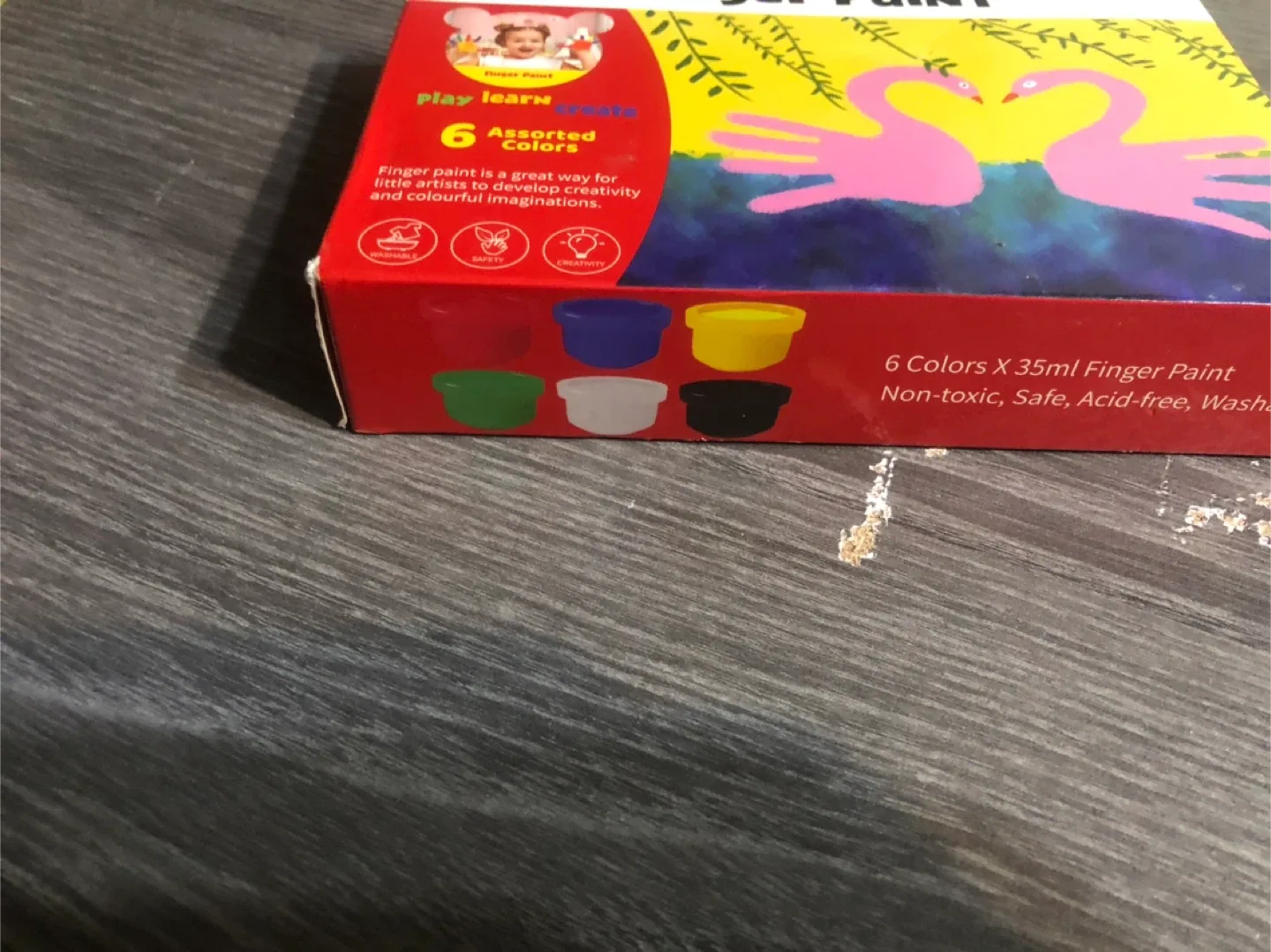 Finger Paint Set - 6 Assorted Colours image indicator(5)