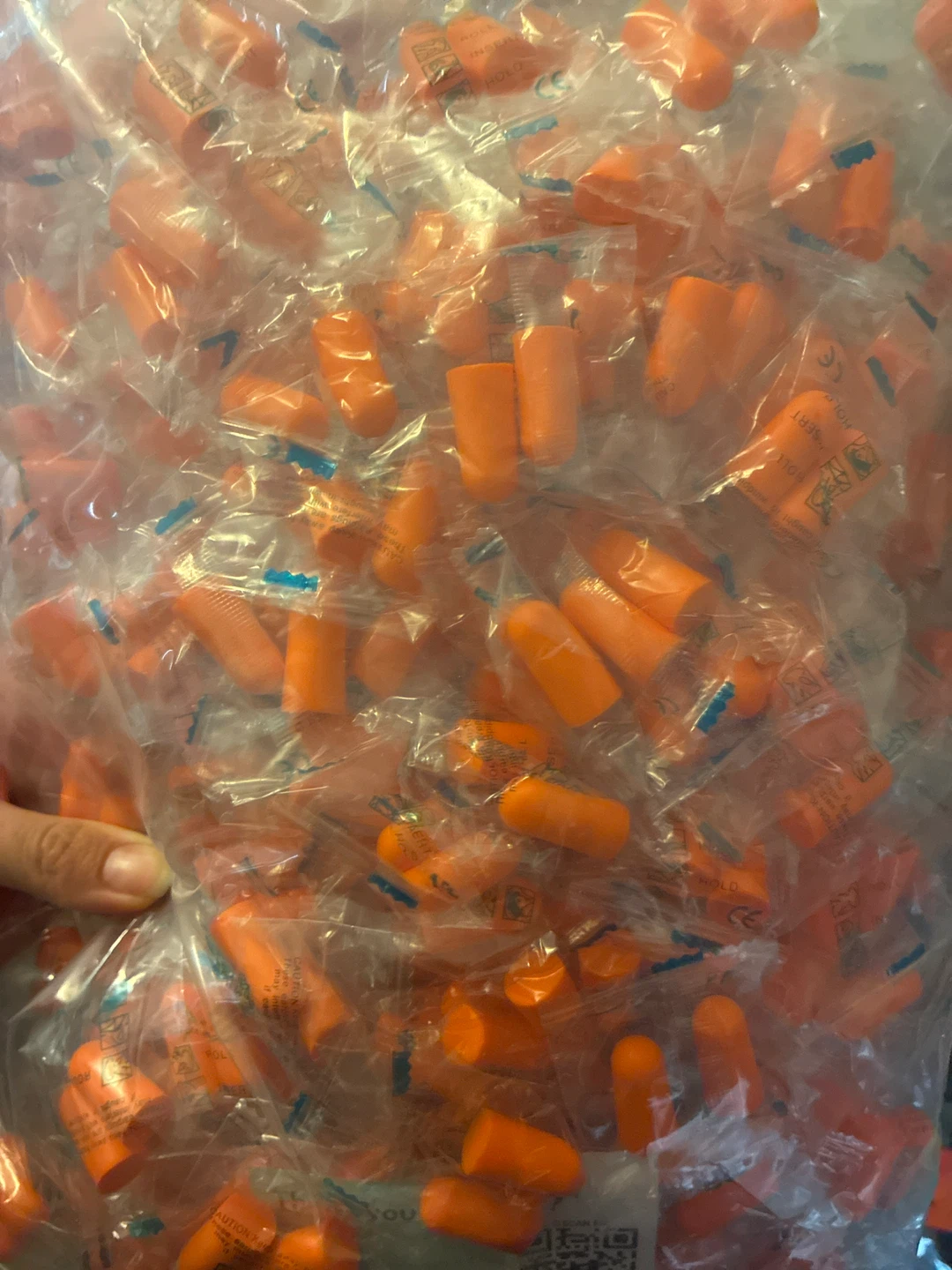 Unbranded Orange Earplugs - Bulk Lot