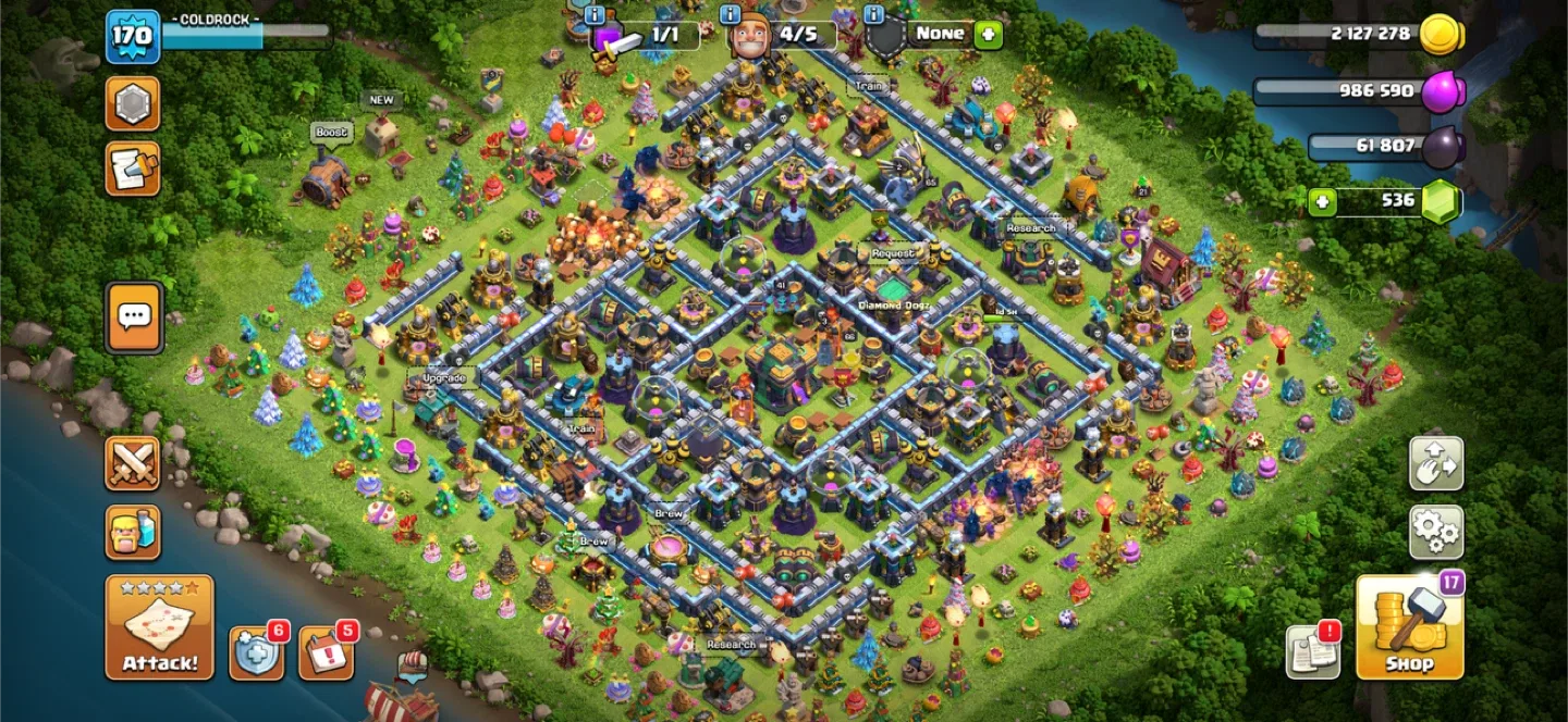 Clash of Clans Town Hall 12 Base