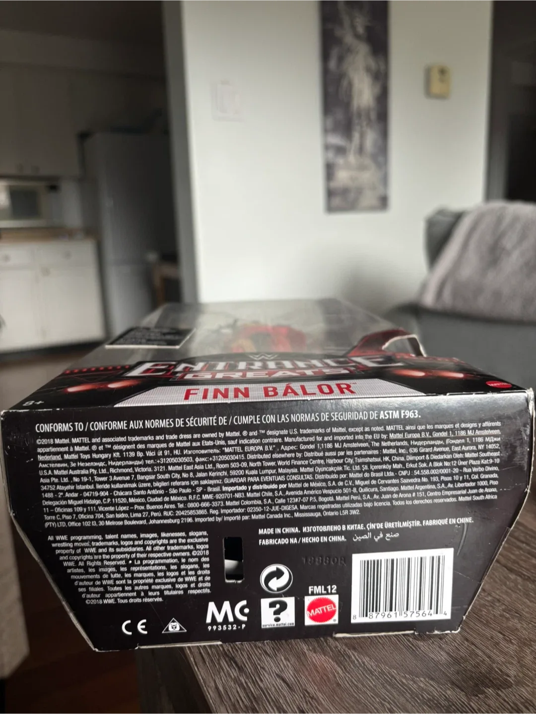 Mattel WWE Elite Finn Balor Demon Entrance Greats Action Figure image indicator(3)