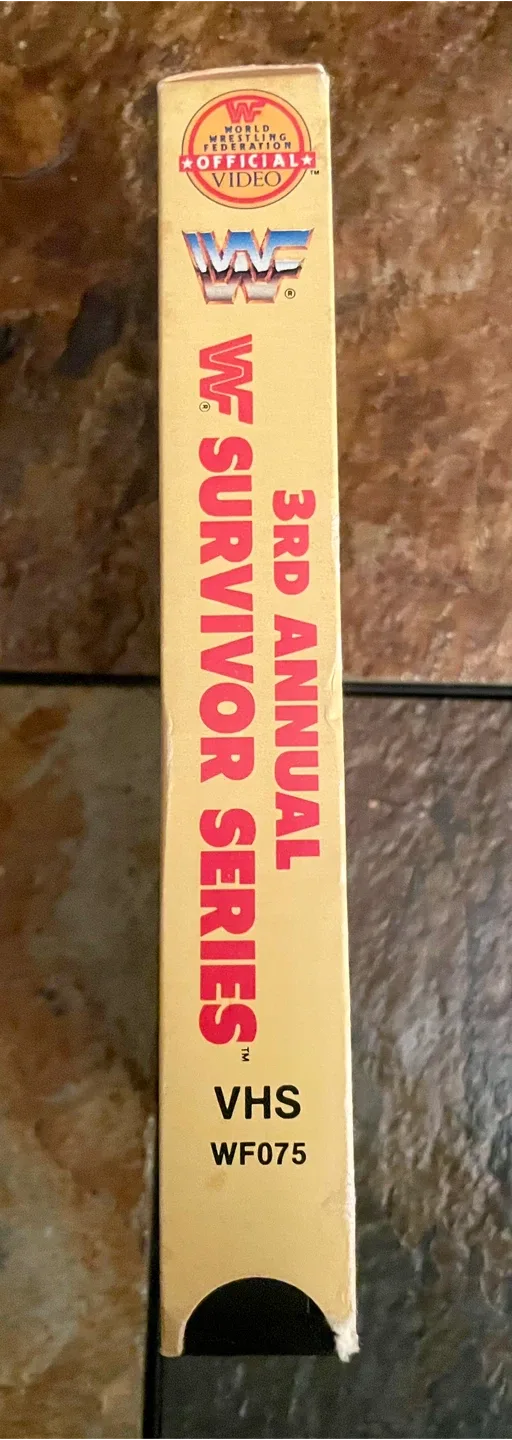 WWF Survivor Series VHS Tape image indicator(3)