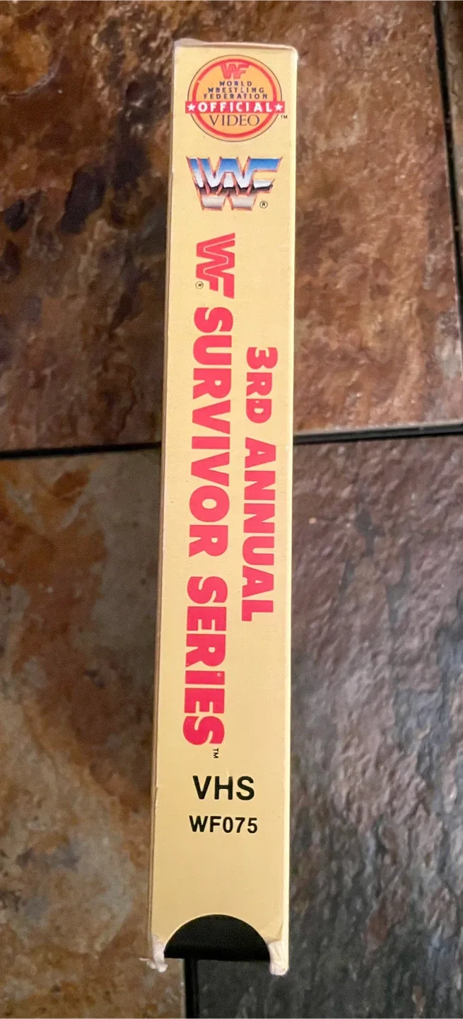 WWF Survivor Series VHS Tape image indicator(4)