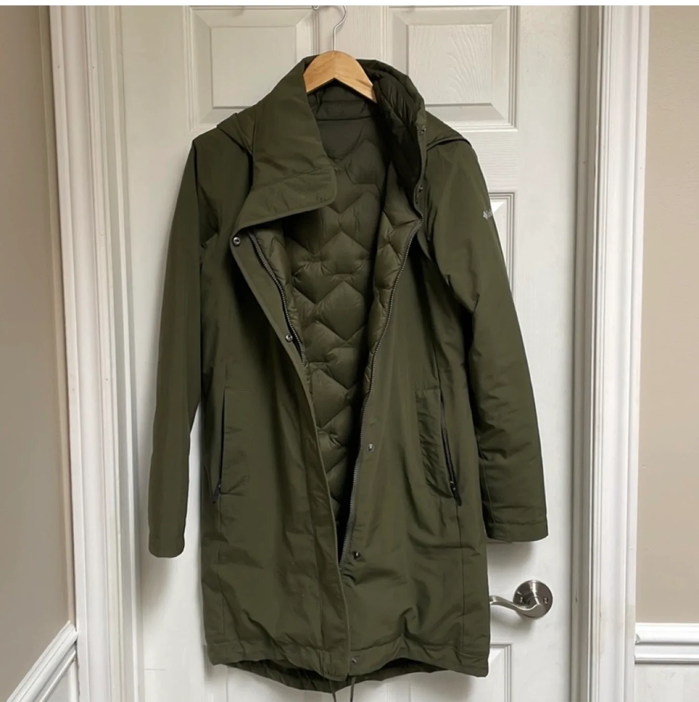 Columbia Olive Green Winter Coat