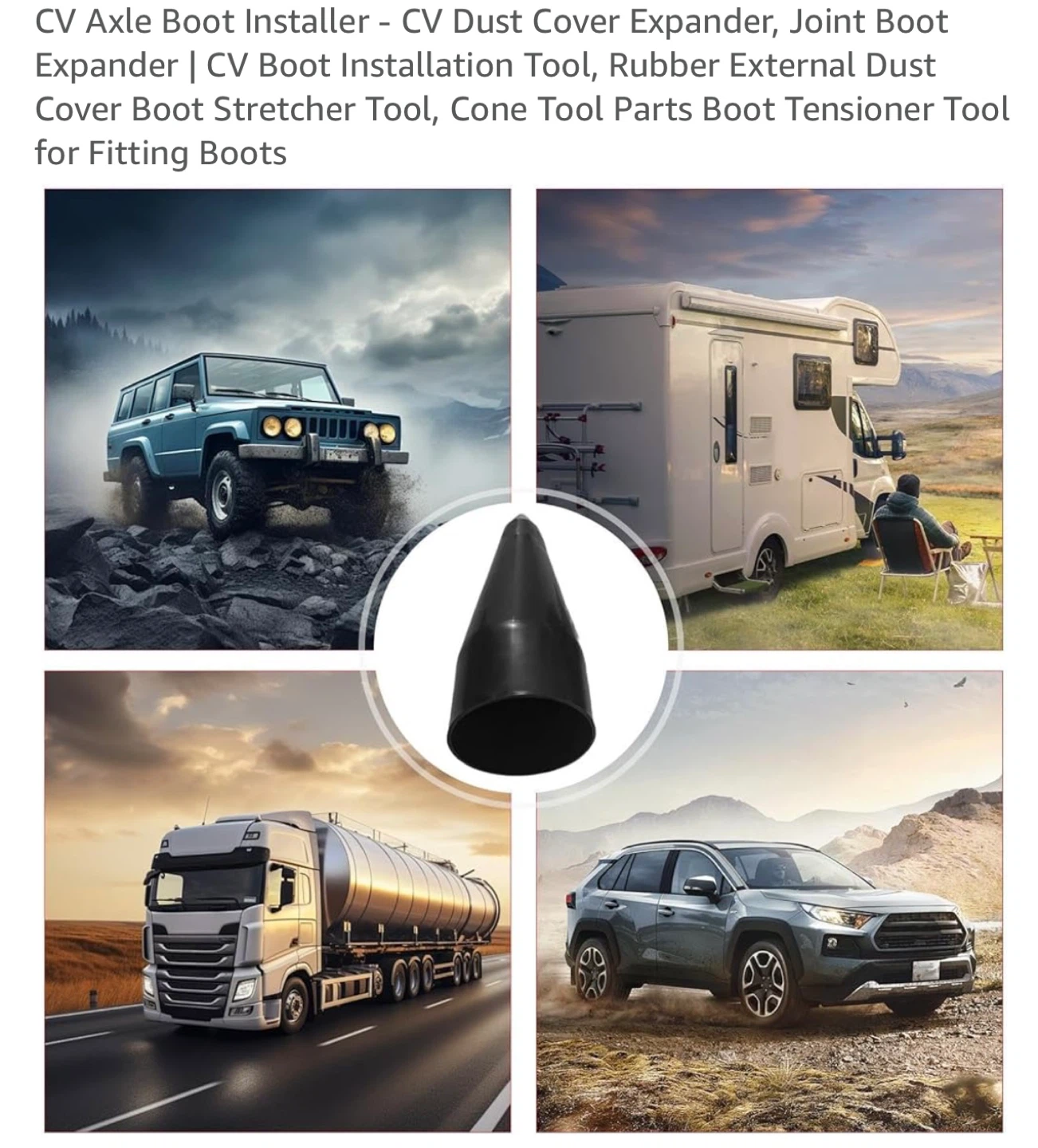 CV Axle Boot Installer Tool - photo 4