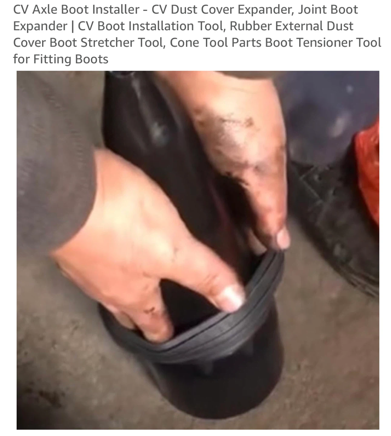 CV Axle Boot Installer Tool - photo 5