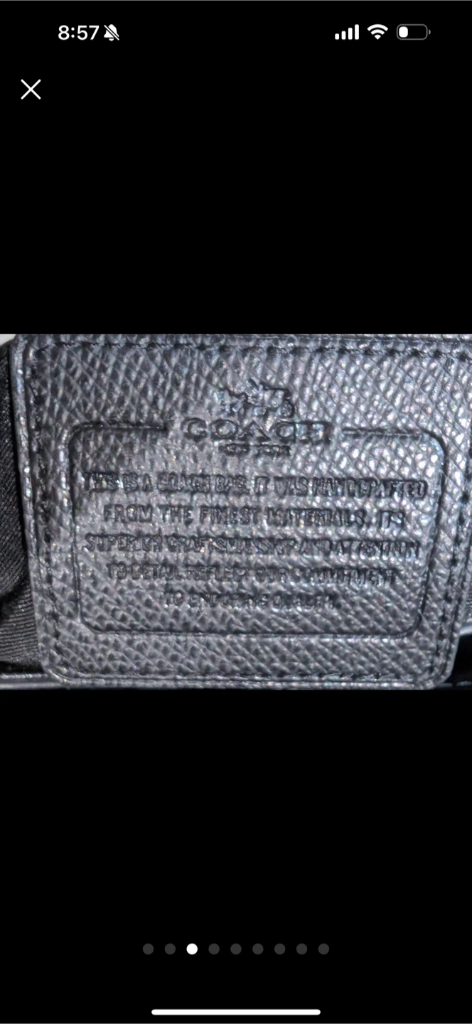 Coach Black Leather Satchel - photo 3
