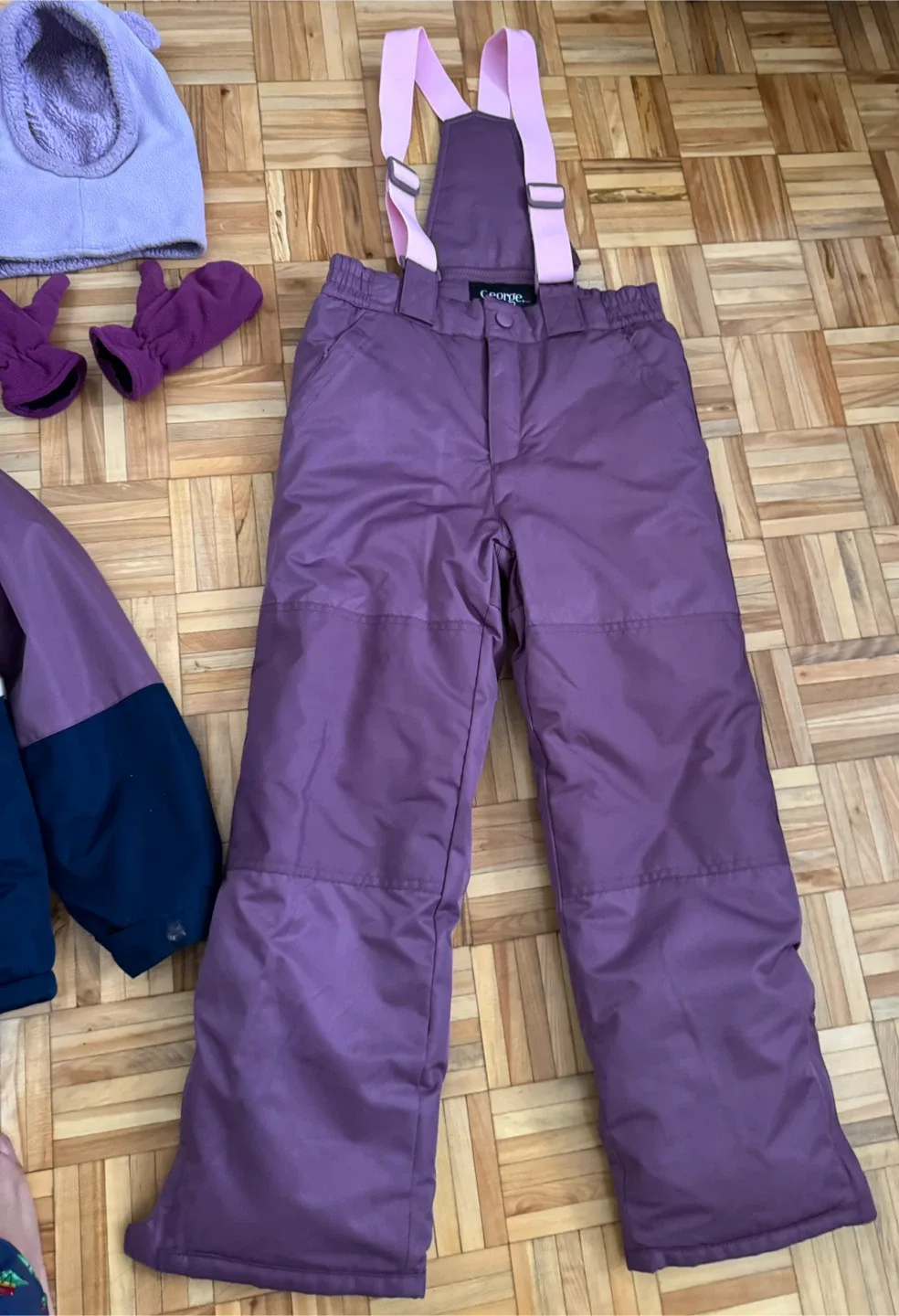 George Kids' Snowsuit Set Size 10/11 - Jacket, Pants, Hat, Mitts image indicator(2)