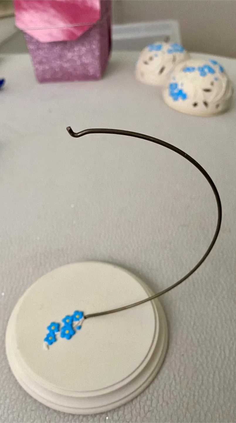 Forget-Me-Not Hanging Gift Globe  with Stand image indicator(6)