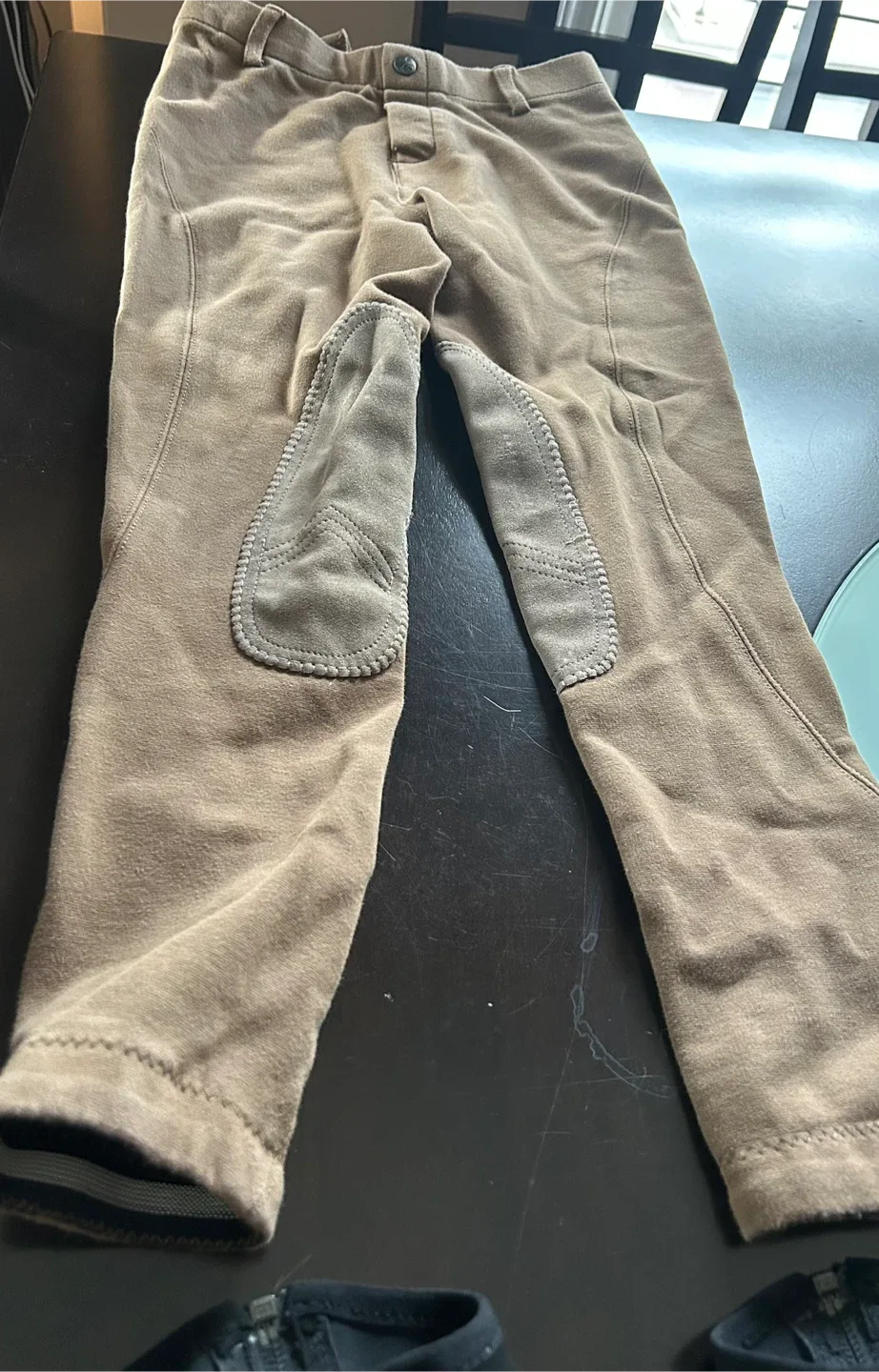 Kids Elation Riding Breeches – Size 12 (Beige)