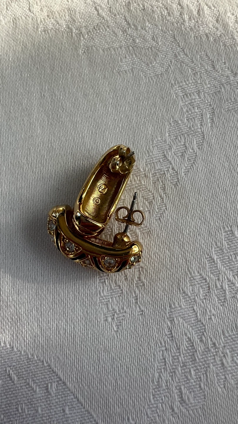 Beautiful dressy Swarovski earrings - photo 2