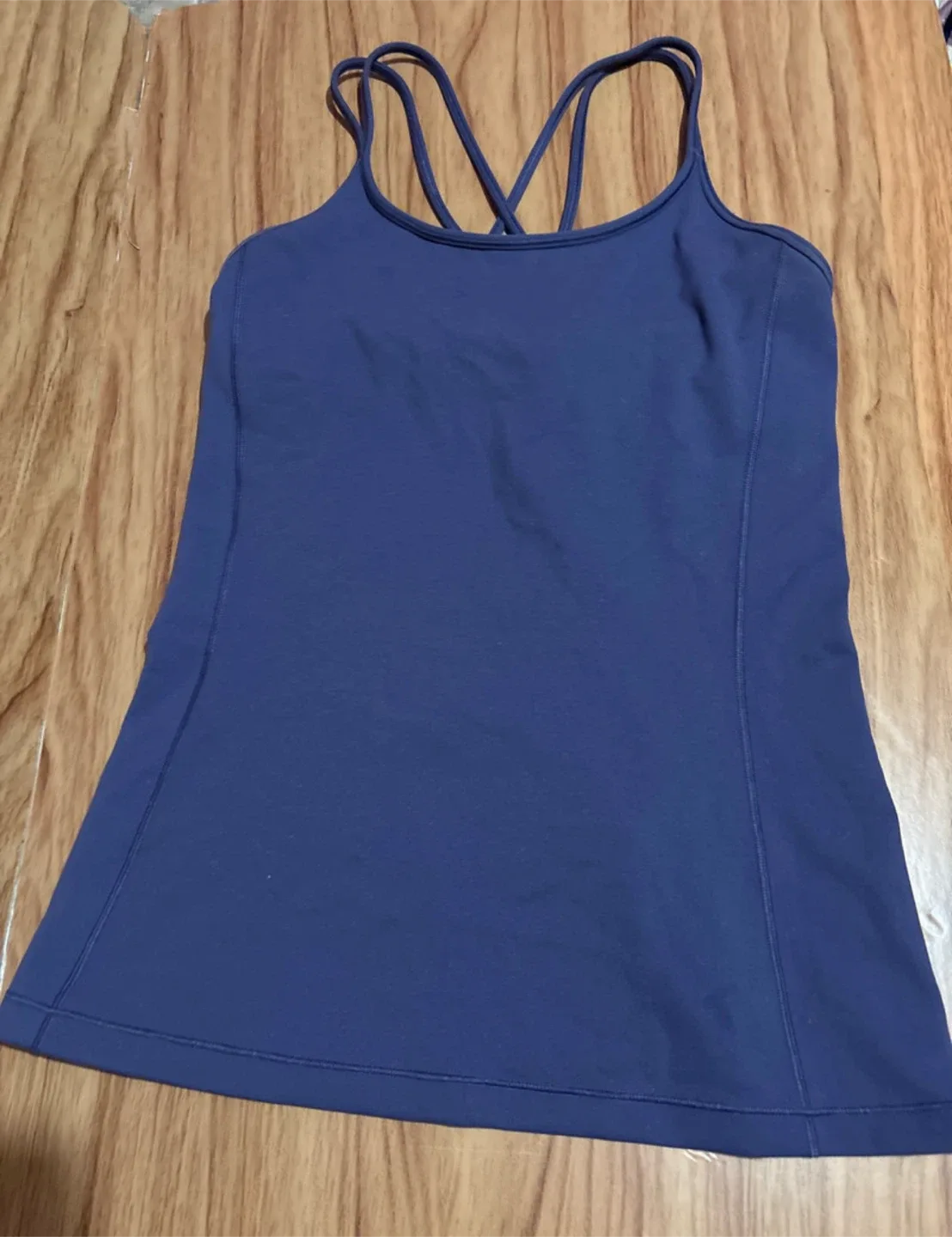 Lululemon Free To Be Tank Top Everlux sz6 small