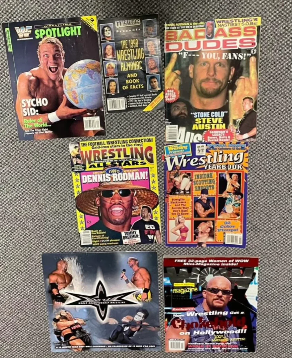 Vintage Wrestling Magazines & Cards image indicator(2)