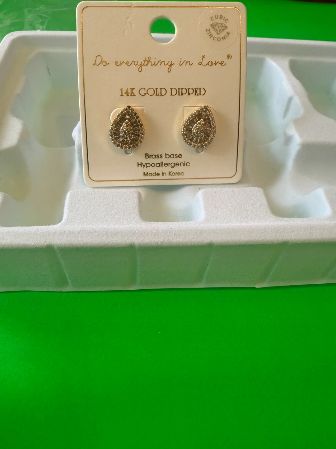 14K Gold Dipped Earrings