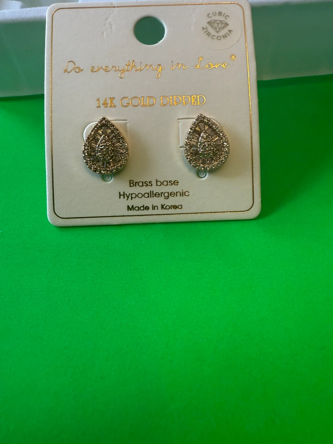 14K Gold Dipped Earrings - photo 2